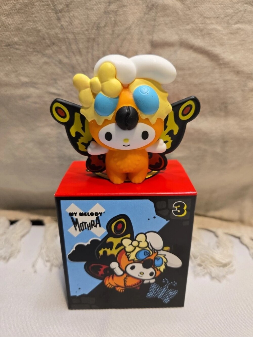 McDonald's Happy Meal 2026 Hello Kitty Godzilla My Melody X Mothra Toy #3